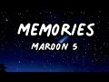 Maroon 5-Memories(lyrics)#lyrics #maroon5 #memories