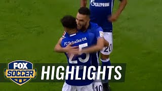 FC Schalke 04 vs. VfB Stuttgart | 2017-18 Bundesliga Highlights