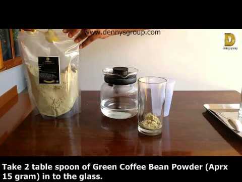 Green Coffee Bean Powder Usage Instructions Green Coffee Bean Powder Usage Instructions