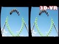 3D Roller Coasters  VR Videos 3D SBS [Google Cardboard VR Experience] VR Box Virtual Reality Video