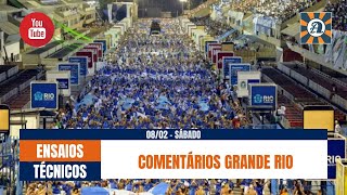 Ensaios Técnicos 2025 - Comentários Grande Rio