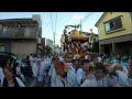 諏訪神社　例大祭　立川諏訪飛鳳 8 神輿渡御2024