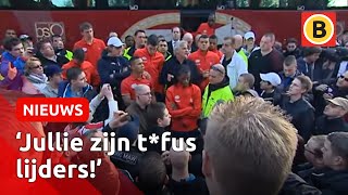 Supporters PSV WOEDEND op spelers en trainer | Omroep Brabant