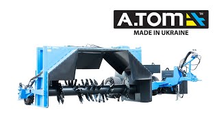 Ворошитель для компоста A.TOM CT3300 | COMPOST TURNER