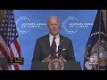 President Biden Hosts Virtual World Climate Summit; Pledges To Cut Greenhouse Gases By Half By End O