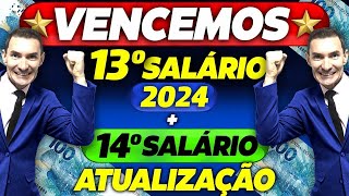 SAIU: DIRETO de BRASÍLIA 13º + 14º salário para APOSENTADOS e PENSIONISTAS em 2024 - ATUALIZAÇÃO