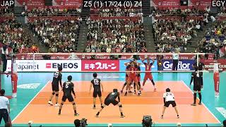 Volleyball Japan vs Egypt 3:2 Amazing FULL Match World Cup