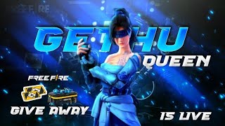 GETHU QUEEN IS LIVE 💥 GIVEAWAY IRUKU GUYS VANGO😎#ffshorts #shortsfeed #girlgamer #tamilgirlgamer