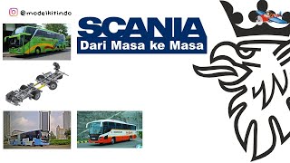 Chassis bus Scania yang beredar di Indonesia dari masa ke masa