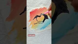 Valentine's Day Painting🎨🖌️/Painting/Valentine's Day #shorts #painting #valentinesday #ytshorts#love
