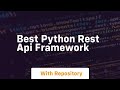 best python rest api framework