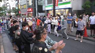 ダンシングヒーロー　2022年神楽坂盆踊り１８