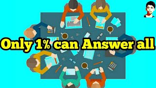 Only 1% can answer all |Photographic memory test |kidsskills