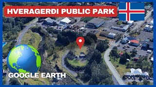 Hveragerði Public Park in Hveragerði, Iceland on Google Earth