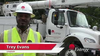 Why do I see linemen out eating at local restaurants when my power is out?