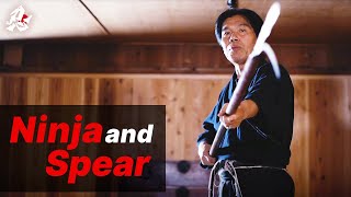 How do ninjas fight with a spear?