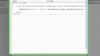 YouTube VB NET Tutorial 20 Advanced Message Box Visual Basic 2008 2010