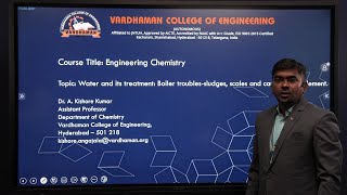 Engineering Chemistry - Water and its Treatment  -  Boiler troubles ,Sludges, Scales