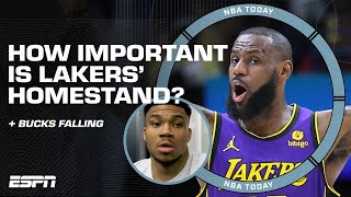 Perk on Bucks 🗣️ 'NO ONE FEARS THE DEER' 😳 + Is the Lakers' homestand MAKE-OR-BREAK? | NBA Today