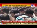 farmers stopped procurement at halvad apmc after not getting appropriate rates morbi tv9news