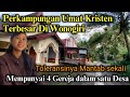 Warga cilegon harus mencontoh Desa ini | Kampung unik Mayoritas kristen di Wonogiri