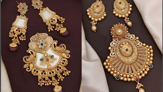 Designer Gold Ganthan Pendant ll Gold Mangalsutra Pendant ll