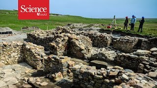 Why was this 16th century Scottish village buried in sand?