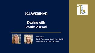 Dealing with Deaths Abroad