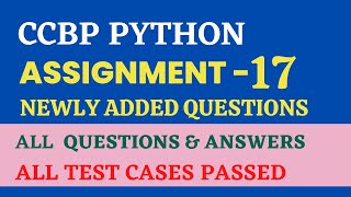 Assignment - 17 | Comparing Strings & Naming Variables | Python | CCBP 4.0