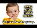 Ternyata Hal Sepele Ini Dapat Buat Anak Terlambat Bicara