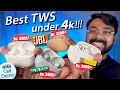 Best TWS Buds Under 4k? | JBL Wave Buds vs JBL Wave Beam vs Realme Buds Air 3 vs OPPO Enco Air 2 Pro