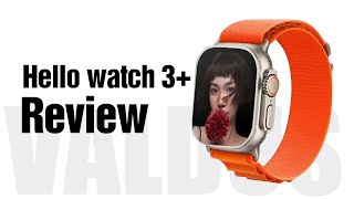 #valdus Hello Watch 3+  Smartwatch Full Unboxing \u0026 Review; #watches #gears #fitness #watchface