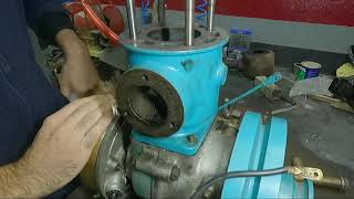 Making a Bronze bush for a 2 stroke bigend bearing - Villiers WX11