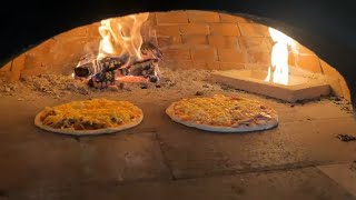 Amazing Wood Fired Oven Pizza Making - Taiwanese Street Food