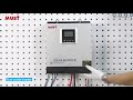 PV1800 VPM High Frequency Off Grid Solar Inverter Installation Video