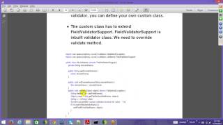 Struts Custom Validator