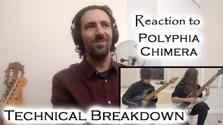 Chimera by Polyphia feat. Lil West - Technical Breakdown - Pro Guitarist Reacts