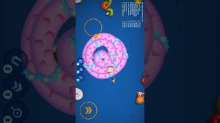 🐍WORMSZONE.IO | GIANT SLITHER SNAKE TOP 01 / Epic Worms Zone Best Gameplay!