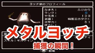 激レア！幻の『メタルヨッチ族（Sランク）』を捕獲した瞬間【ドラクエ11/ドラゴンクエストⅪ/DQ11】