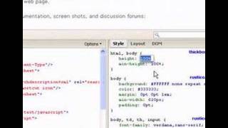 Installation and Use of Firebug