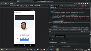 Simple Mobile Application - Random User (React + Ionic)