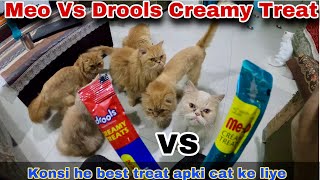 Drools vs Meo Creamy Treat Comparison which one you should purchase || Hindi |