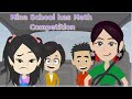 Mina School has Math Competition - Animated Story - Mina English - Normal English - improve English