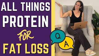 High PROTEIN Diet For WEIGHT LOSS Or Body Recomposition Q & A