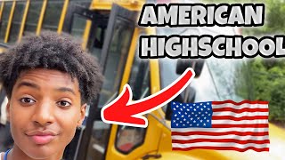 British Teen visits AMERICAN HIGHSCHOOL🏫