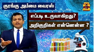 குரங்கு அம்மை வைரஸ் எப்படி உருவாகிறது? அறிகுறிகள் என்னென்ன ? | Monkeypox