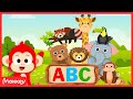 Alphabet Animals 🦁🐸🐘 ABC Animals Song for Kids | Monkey Junior Play & Learn