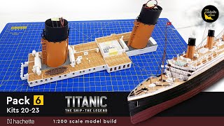 Hachette Build the 1:200 scale RMS Titanic - kits 20-23 (pack 6) #titanic #hachette #modelbuilding