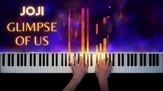 Joji - Glimpse Of Us | Piano Cover + Sheet Music