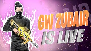 BR RANK PUSH WITH GW ZUBAIR | GARENA FREEFIRE LIVE STREAM